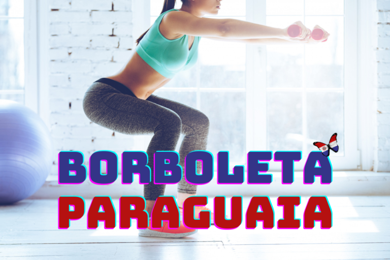 Borboleta Paraguaia Exercício físico.